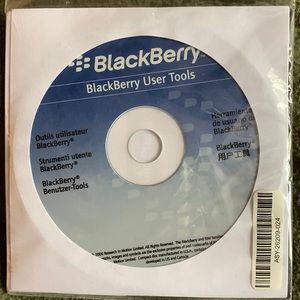 NIP Blackberry User Tools disc.